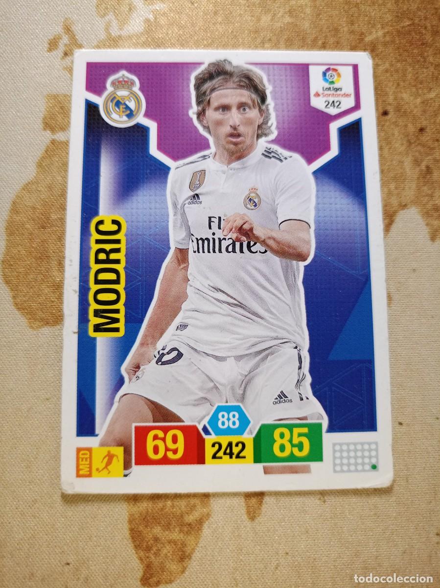 Cromos de F&uacute;tbol: # Real Madrid 242 MODRIC Adrenalyn 2018-19