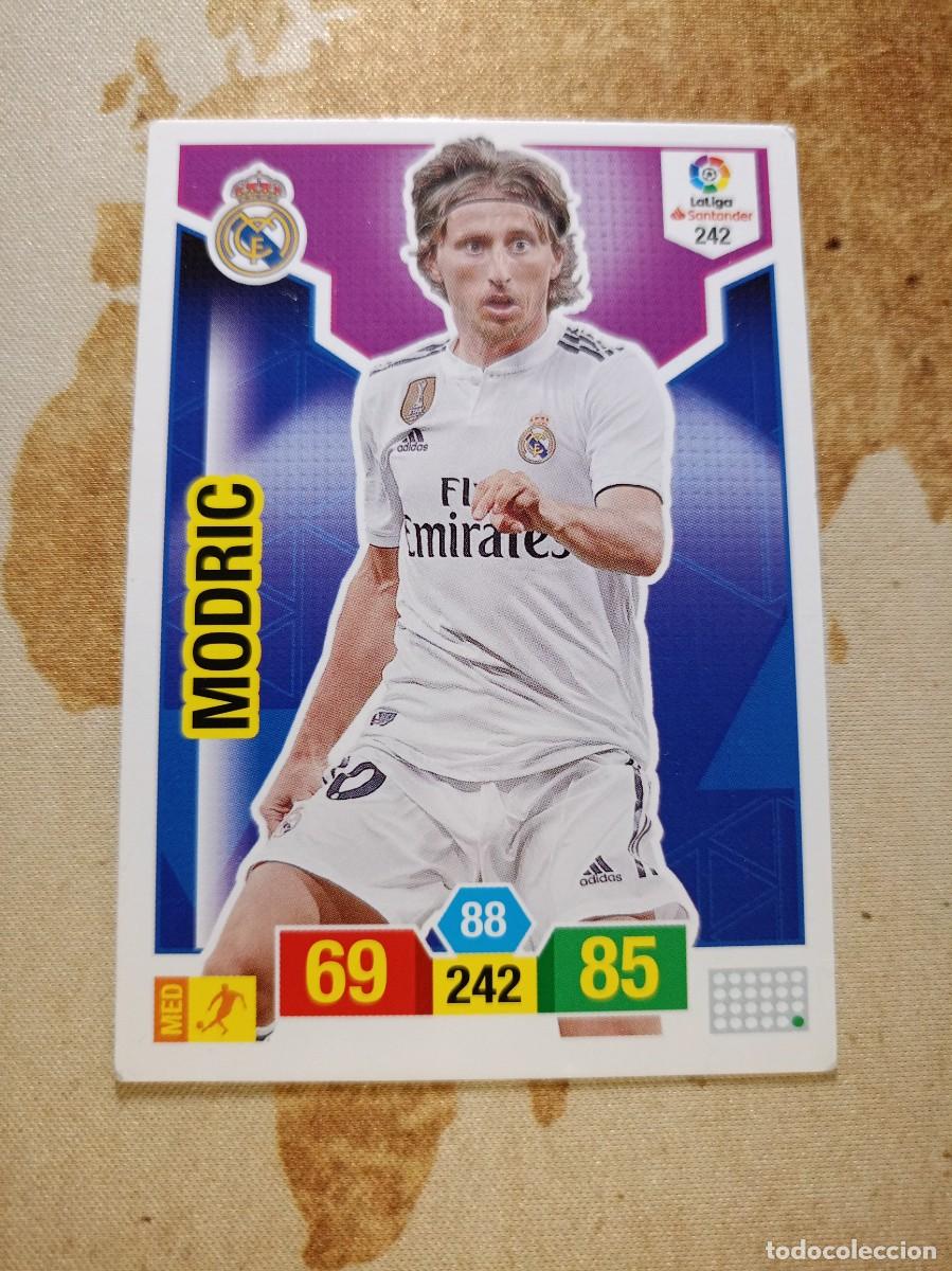 Fu&szlig;ball-Sticker: # Real Madrid 242 MODRIC Adrenalyn 2018-19