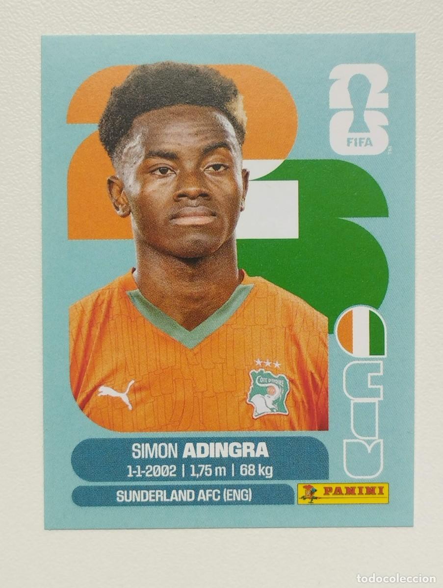 Fu&szlig;ball-Sticker: CROMO STICKER WORLD CUP 2026 MUNDIAL 26 PANINI COSTA DE MARFIL CIV17 CIV 17 ADINGRA