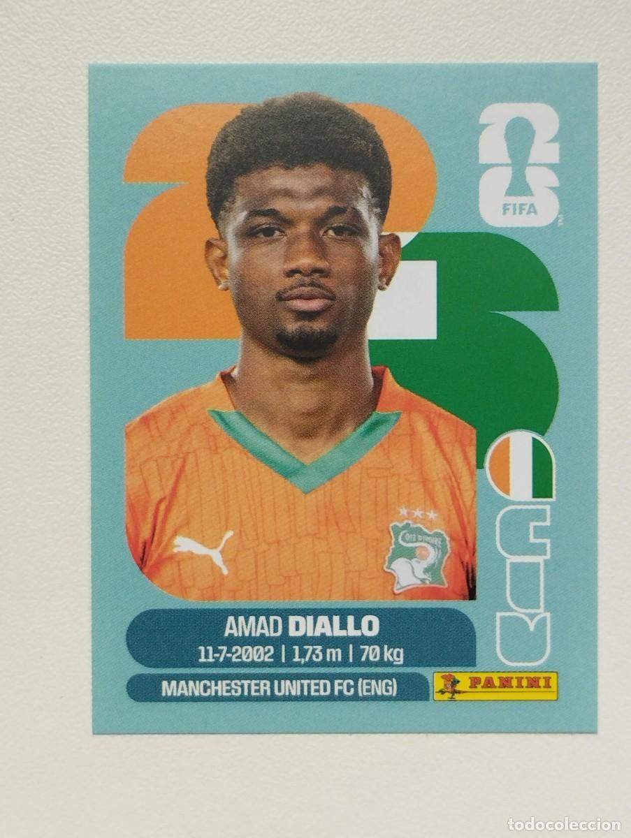 Fu&szlig;ball-Sticker: CROMO STICKER WORLD CUP 2026 MUNDIAL 26 PANINI COSTA DE MARFIL CIV15 CIV 15 AMAD DIALLO