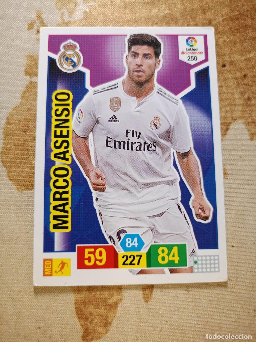 Fu&szlig;ball-Sticker: # Real Madrid 250 MARCO ASENSIO Adrenalyn 2018-19