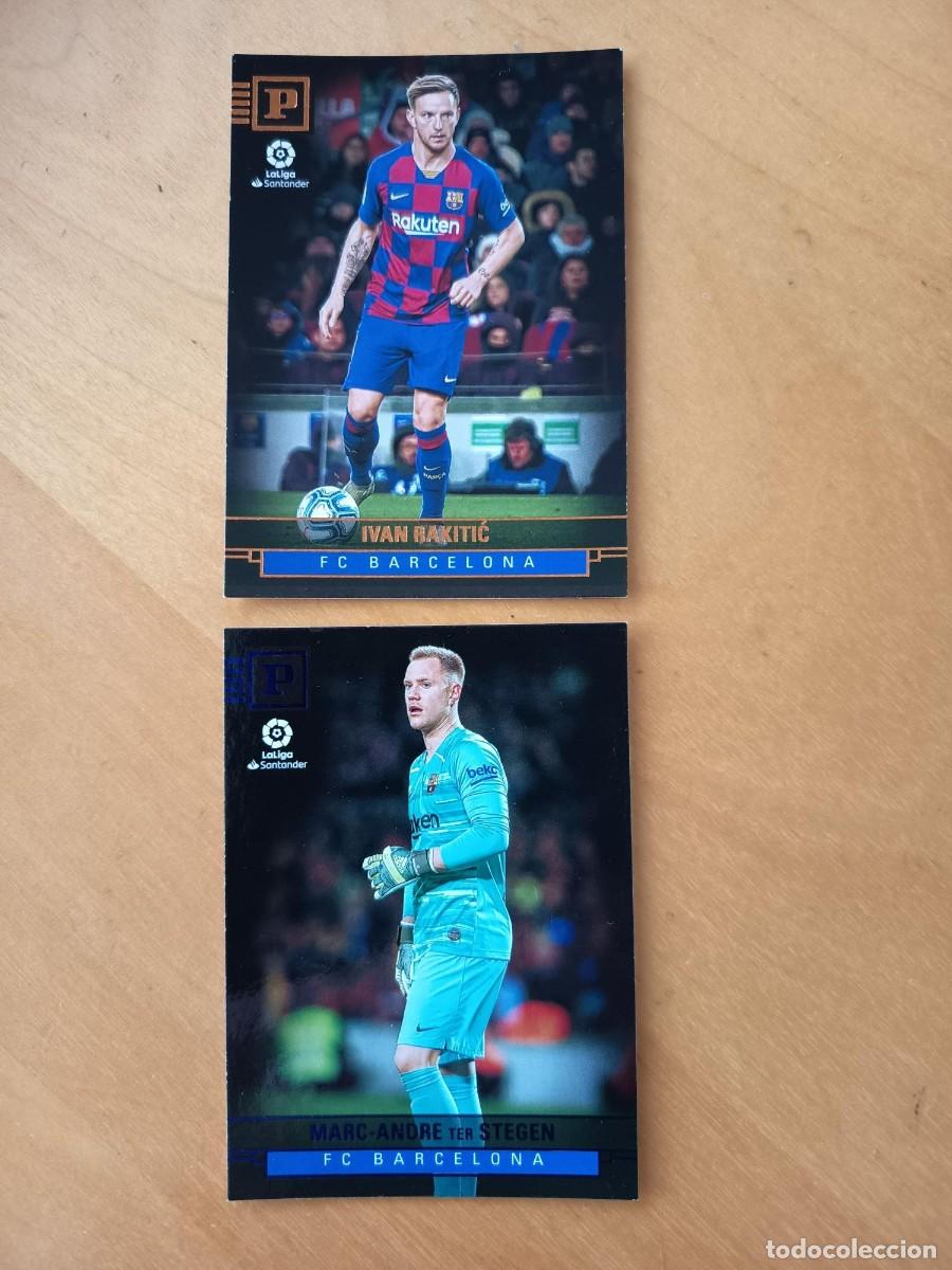 Fu&szlig;ball-Sticker: FC BARCELONA LOTE PANINI CHRONICLES 2019-20: RAKITIC BASE Y STEGEN PARALELA