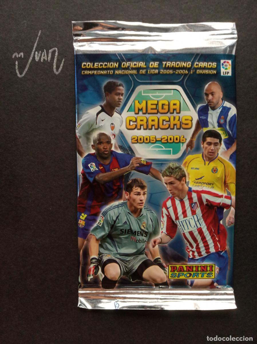 Fu&szlig;ball-Sticker: SOBRE SIN ABRIR MEGACRACKS ⚽ PANINI &reg; 2005 2006 MGK 05 06 MEGA CRACKS MESSI SECOND YEAR ROOKIE ?