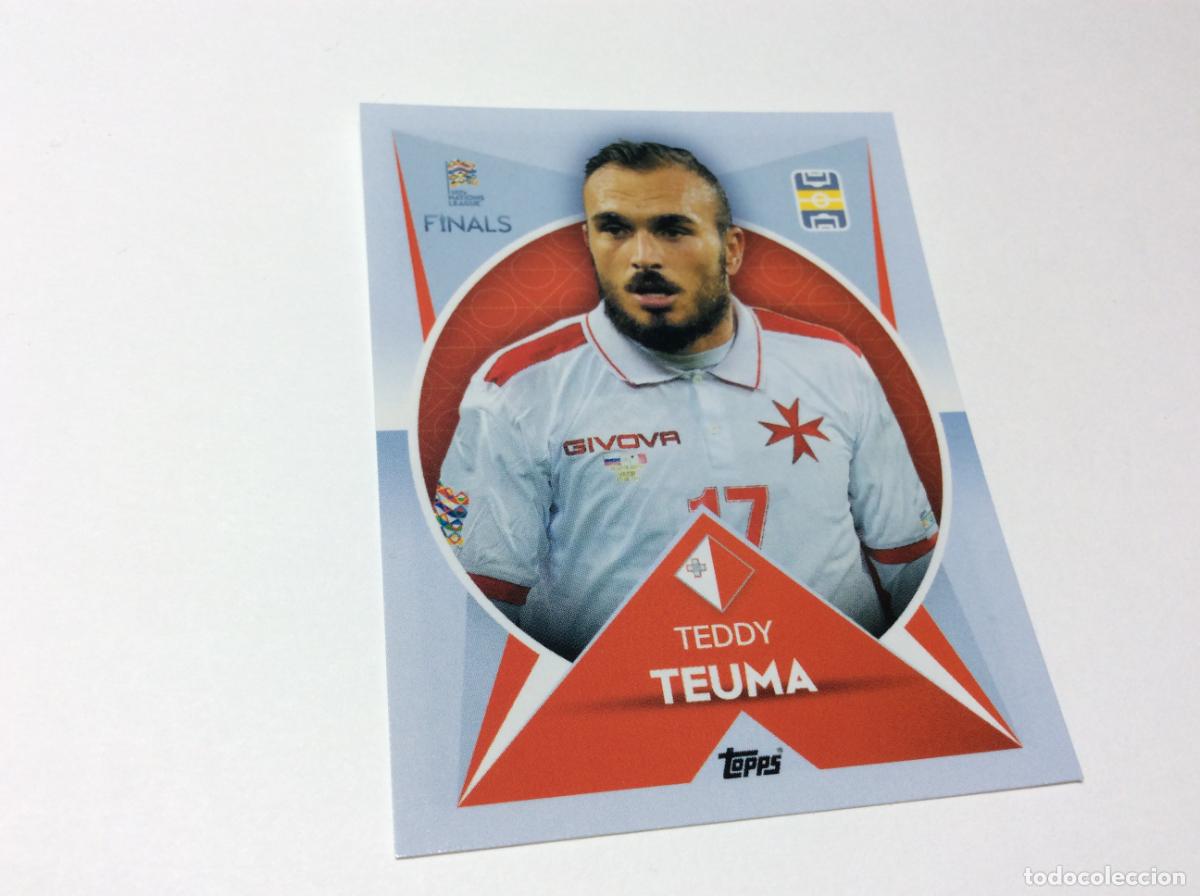 Figurine di Calcio: 128 Teddy Teuma Cromo Sticker The Road to UEFA Nations League Finals 2022 2023 22 23 Topps