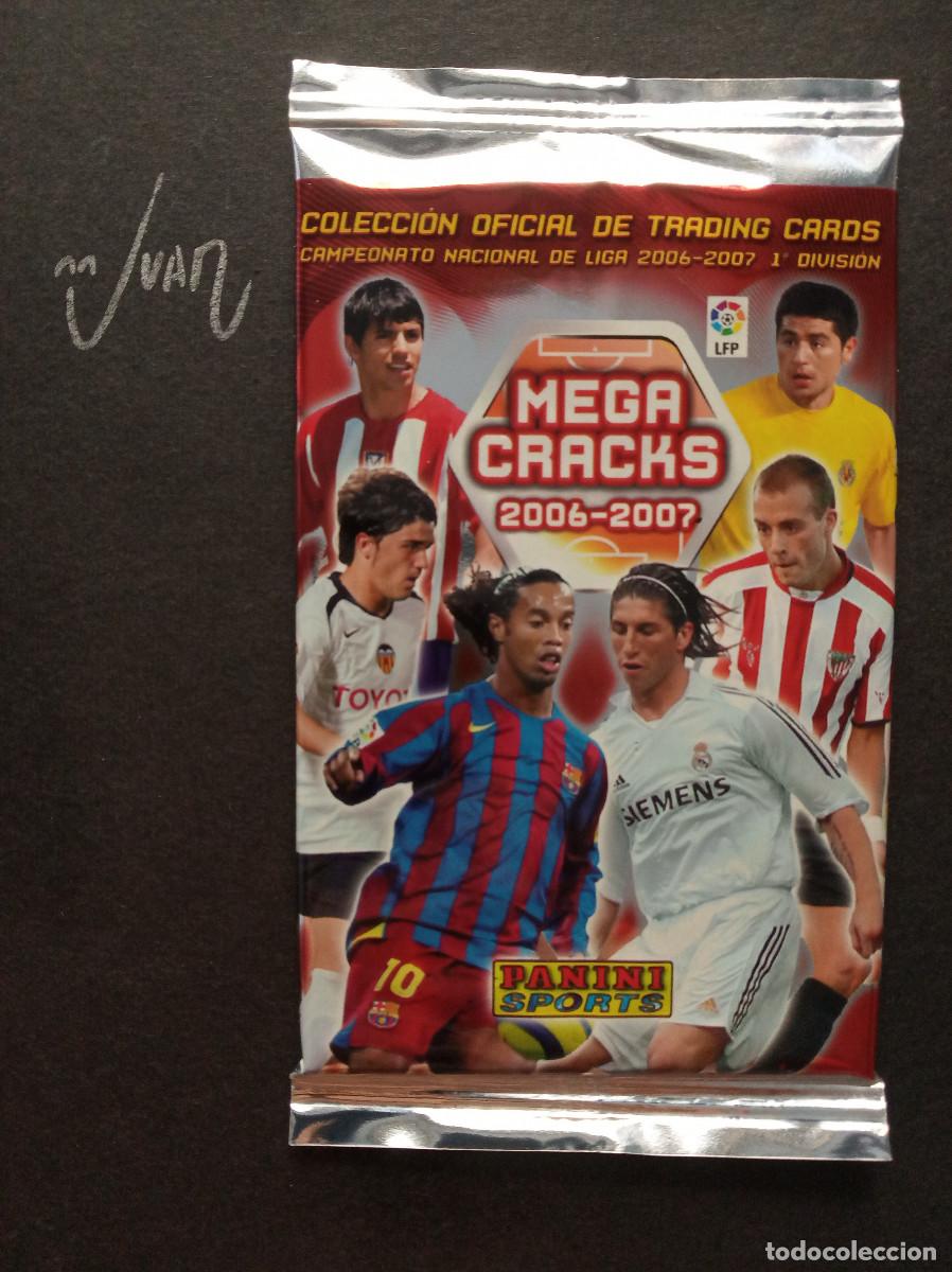 Figurine di Calcio: SOBRE SIN ABRIR MEGACRACKS ⚽ PANINI &reg; 2006 2007 MGK 06 07 MEGA CRACKS RONALDO MESSI FC BARCELONA ?
