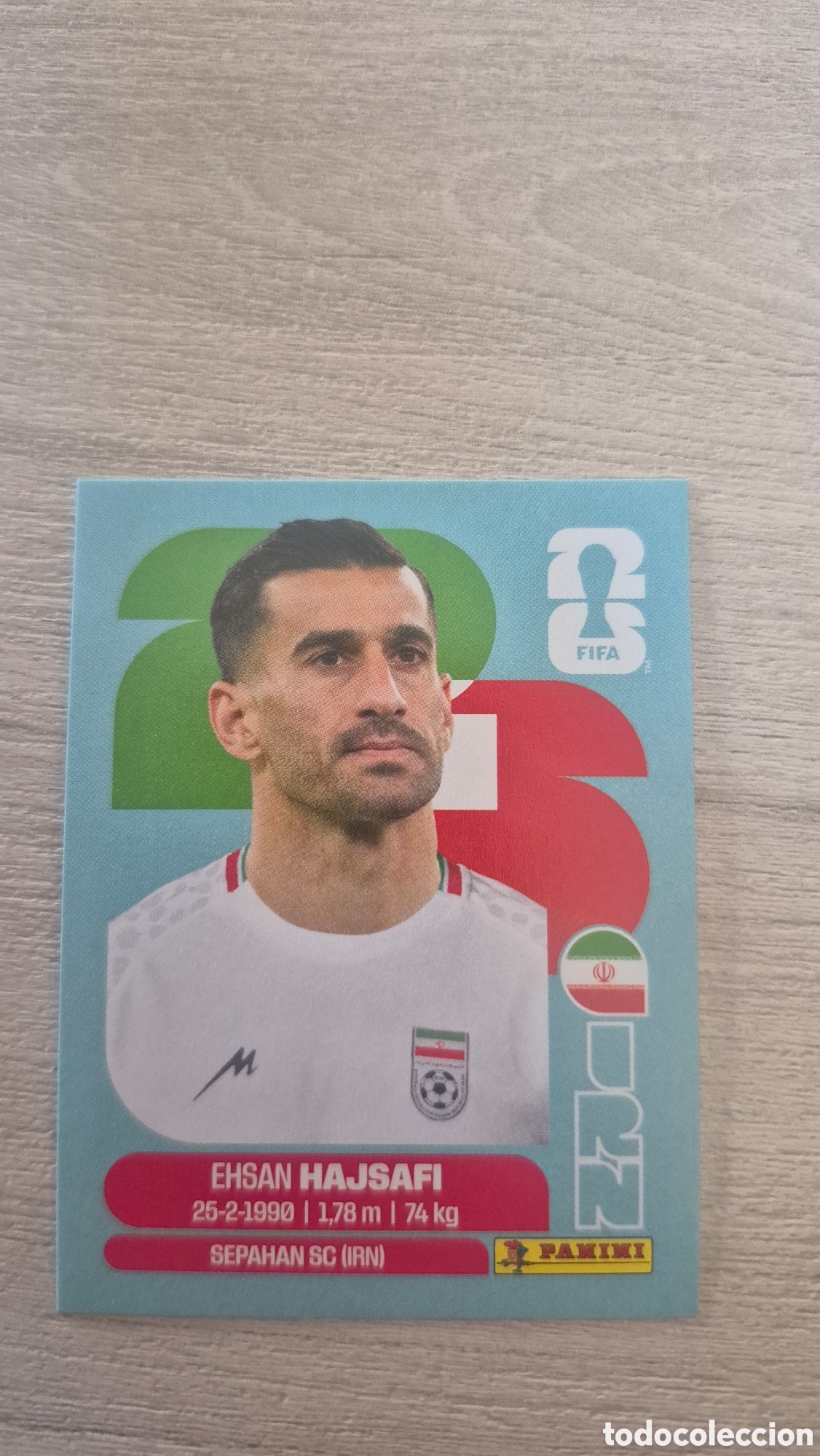 Football Stickers: IRN4 Hajsafi FIFA World Cup 2026