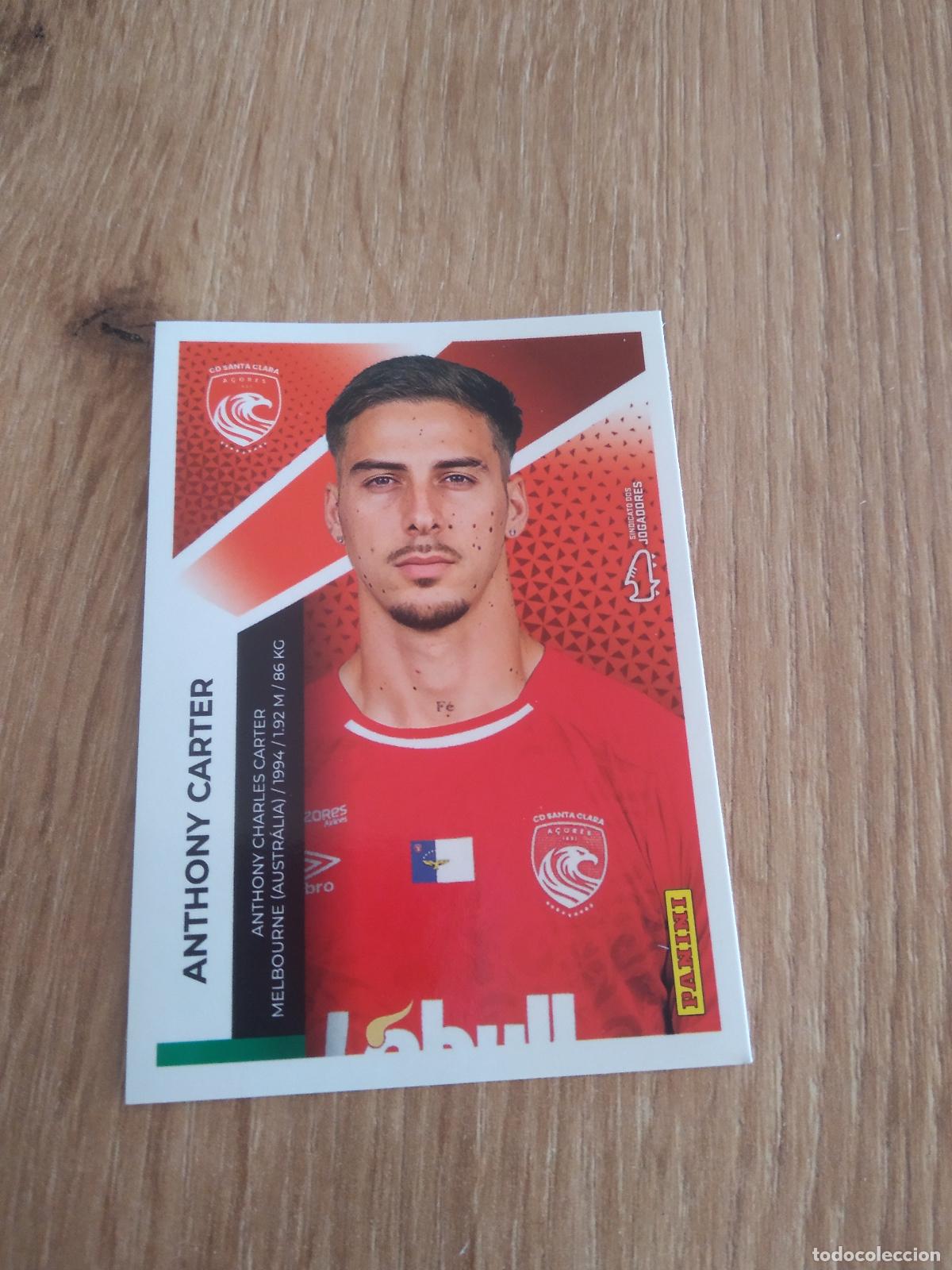 Cromos de Futebol: 303 ANTHONY CARTER SANTA CLARA CROMO FUTBOL PANINI PORTUGAL 25-26 FUTEBOL LIGA BETCLIC 2025-2026