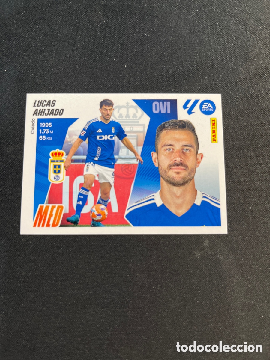 Cromos de Futebol: Lucas Ahijado 16B Oviedo Liga Este 2025 2026 25 26