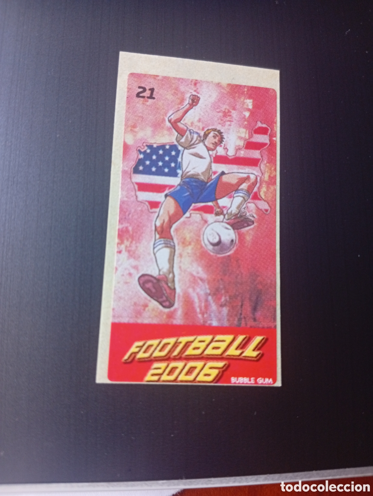 Cromos de Futebol: CROMO CHICLE FOOTBALL 2006 SUPERSTARS SUPER STARS BUBBLE GUM CROMOS CROMO N &ordm; 21 ESTADOS UNIDOS