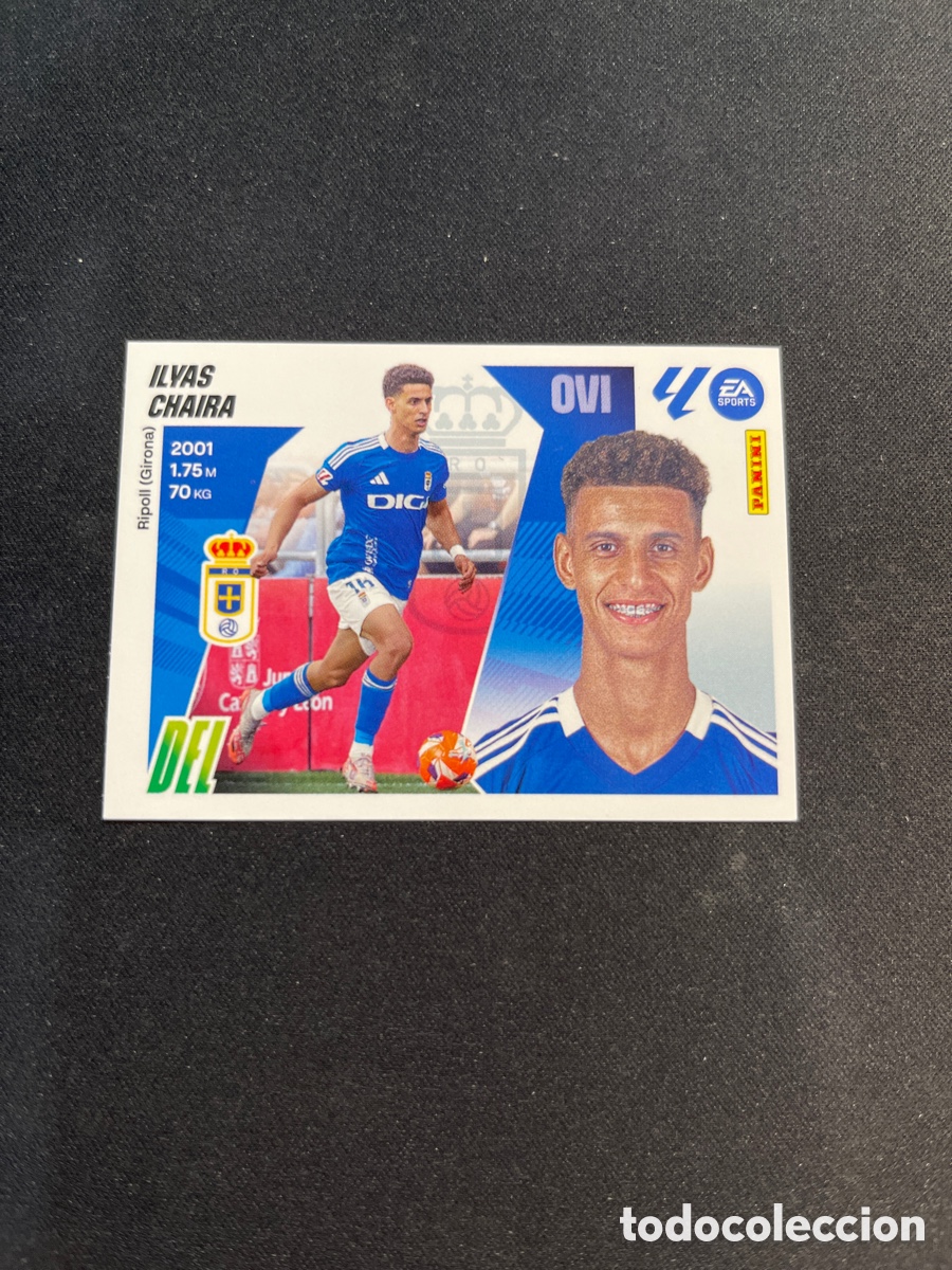 Cromos de Futebol: Ilyas Chaira 18A Oviedo Liga Este 2025 2026 25 26