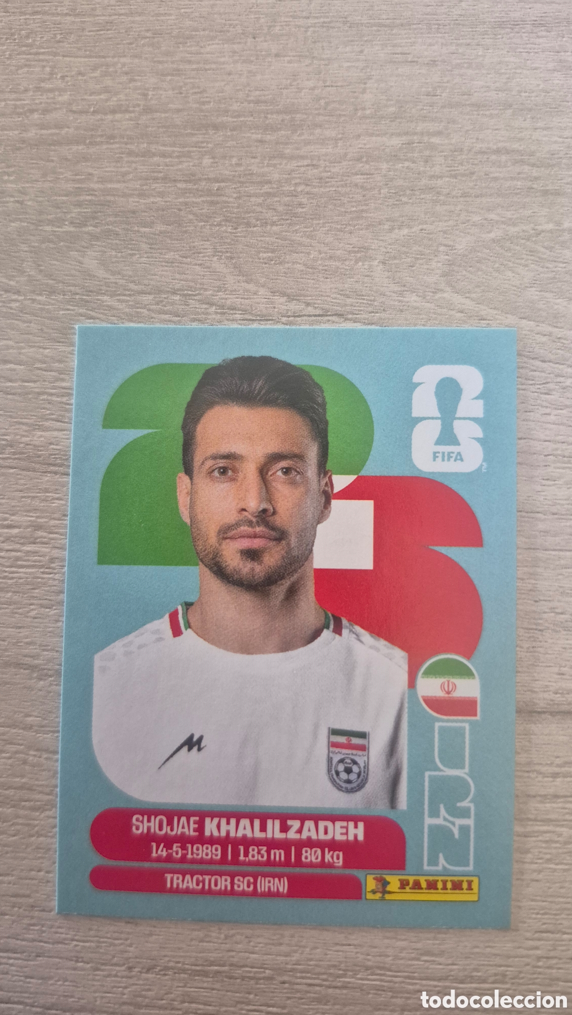 Cromos de Futebol: IRN6 Khalilzadeh FIFA World Cup 2026