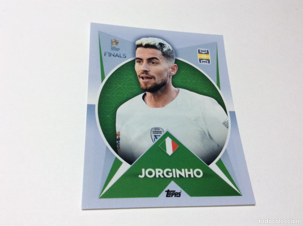 Figurine di Calcio: 138 Jorginho Cromo Sticker The Road to UEFA Nations League Finals 2022 2023 22 23 Topps