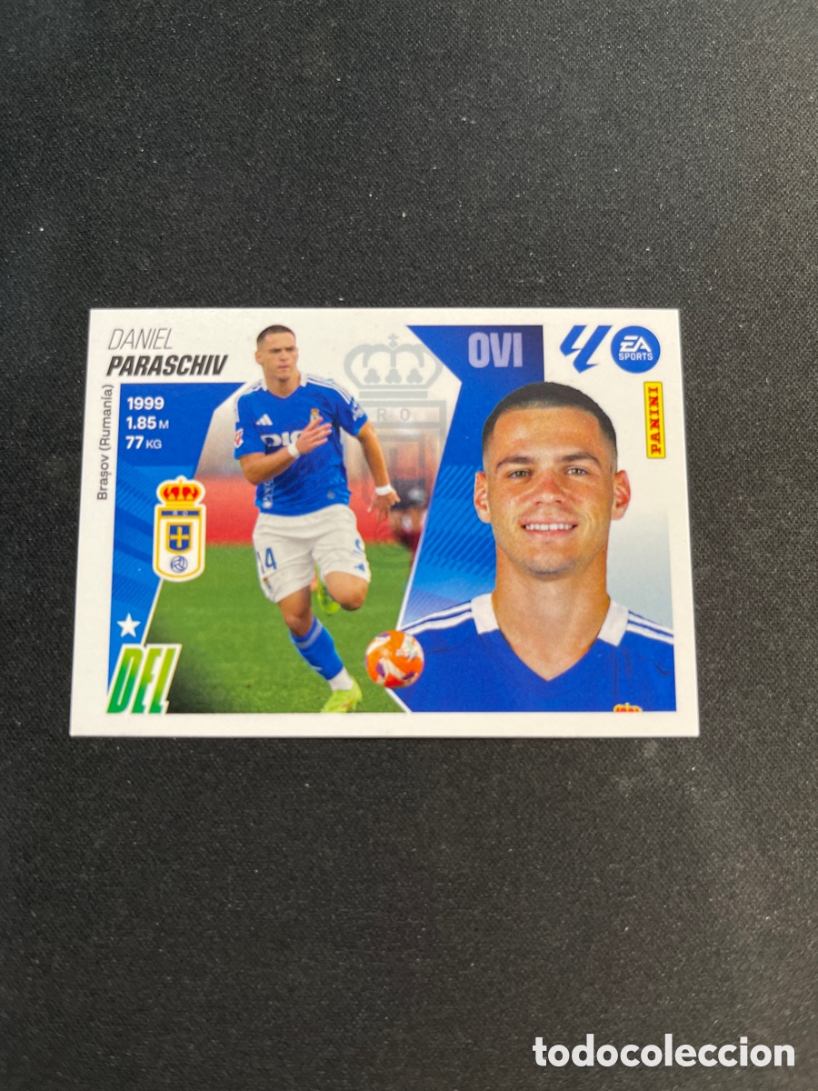 Figurine di Calcio: Paraschiv 19 Oviedo Liga Este 2025 2026 25 26