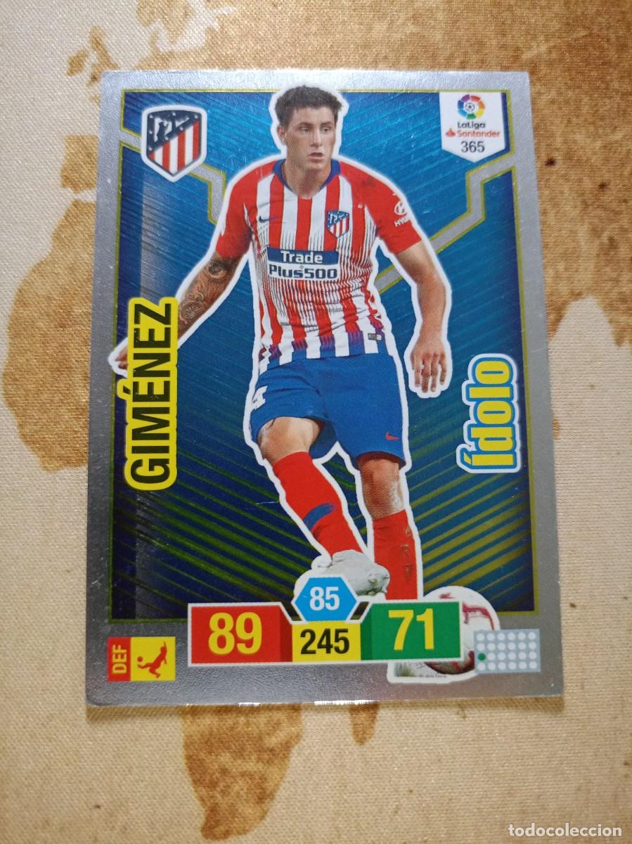 Cromos de F&uacute;tbol: # &Iacute;dolo 365 GIM&Eacute;NEZ Adrenalyn 2018-19