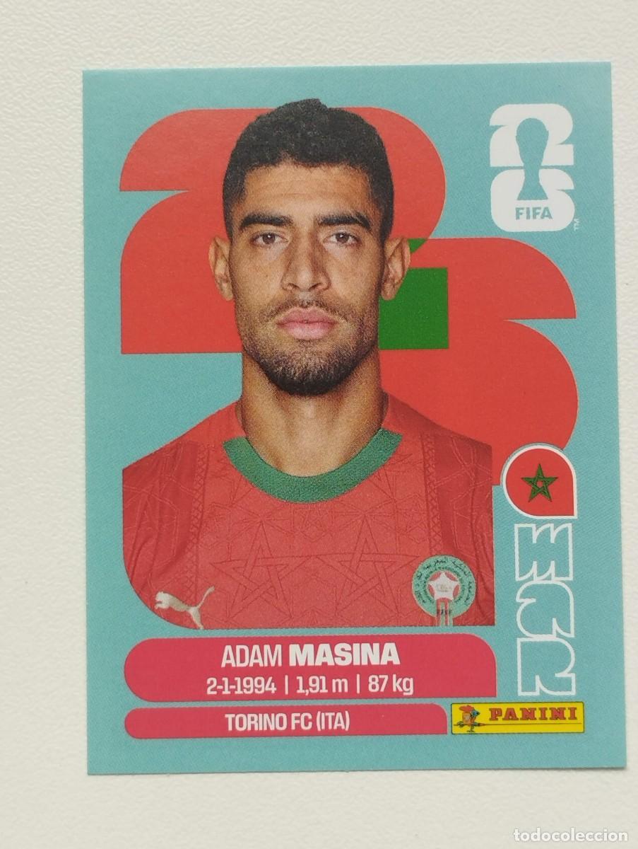 Cromos de F&uacute;tbol: CROMO STICKER WORLD CUP 2026 MUNDIAL 26 PANINI MARRUECOS MAR9 MAR 9 MASINA