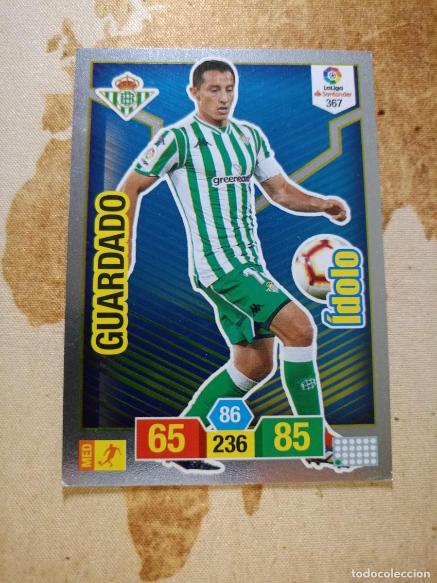 Cromos de F&uacute;tbol: # &Iacute;dolo 367 GUARDADO Adrenalyn 2018-19