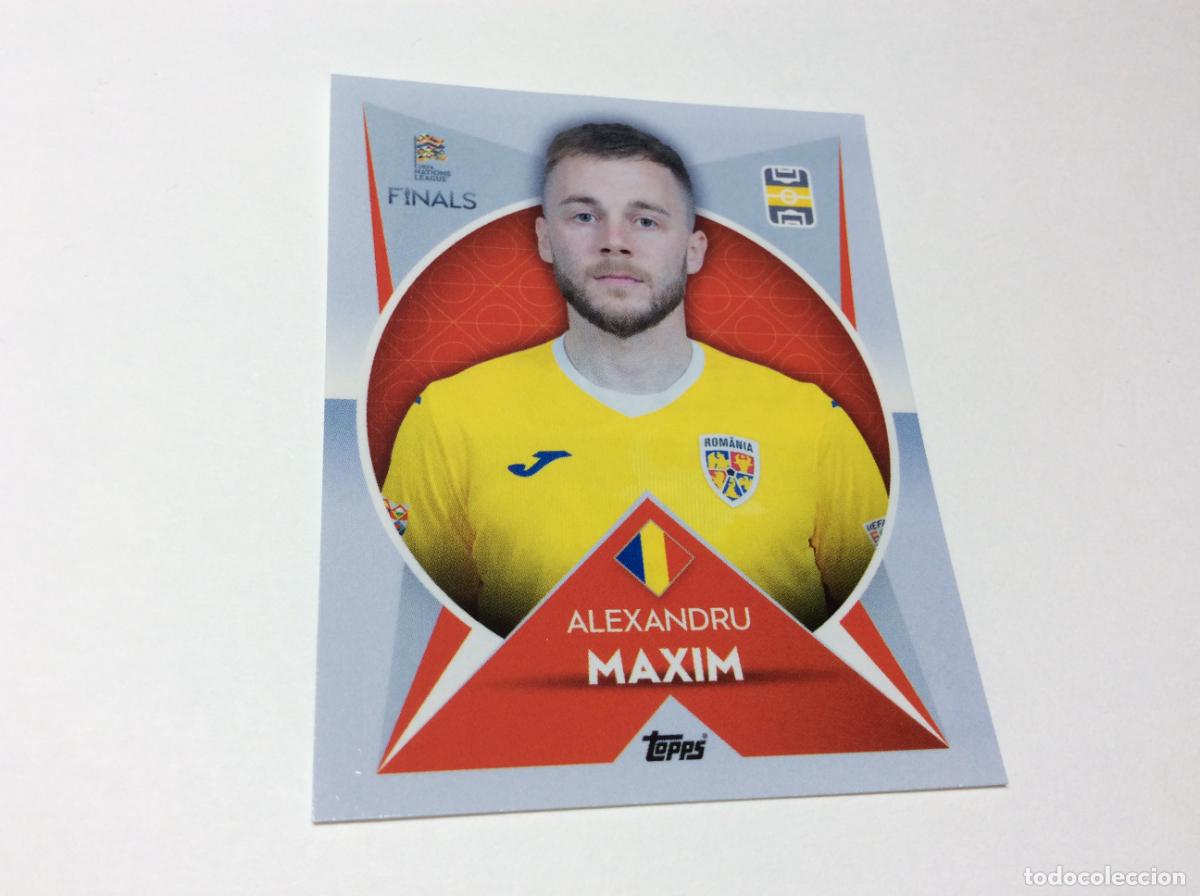 Cromos de F&uacute;tbol: 143 Alexandru Maxim Cromo Sticker The Road to UEFA Nations League Finals 2022 2023 22 23 Topps