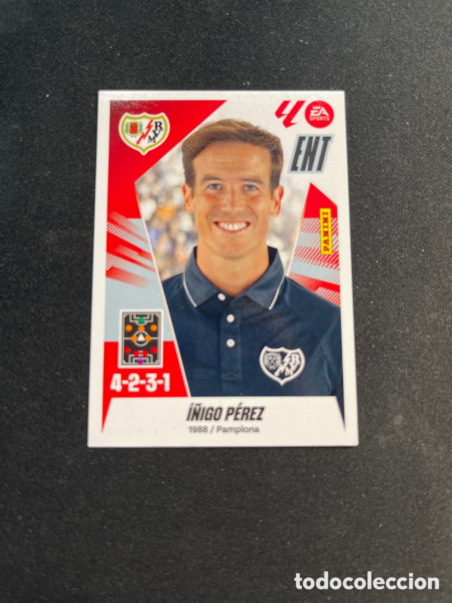 Cromos de F&uacute;tbol: I&ntilde;igo Perez 2 Rayo Vallecano Liga Este 2025 2026 25 26