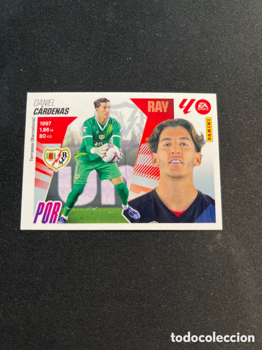 Cromos de F&uacute;tbol: Cardenas 4 Rayo Vallecano Liga Este 2025 2026 25 26