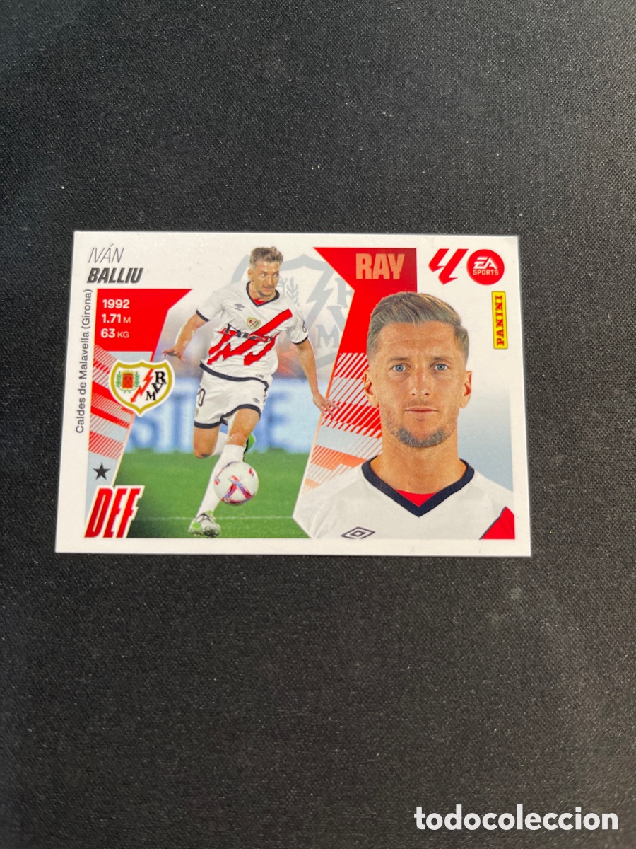 Cromos de F&uacute;tbol: Balliu 5 Rayo Vallecano Liga Este 2025 2026 25 26