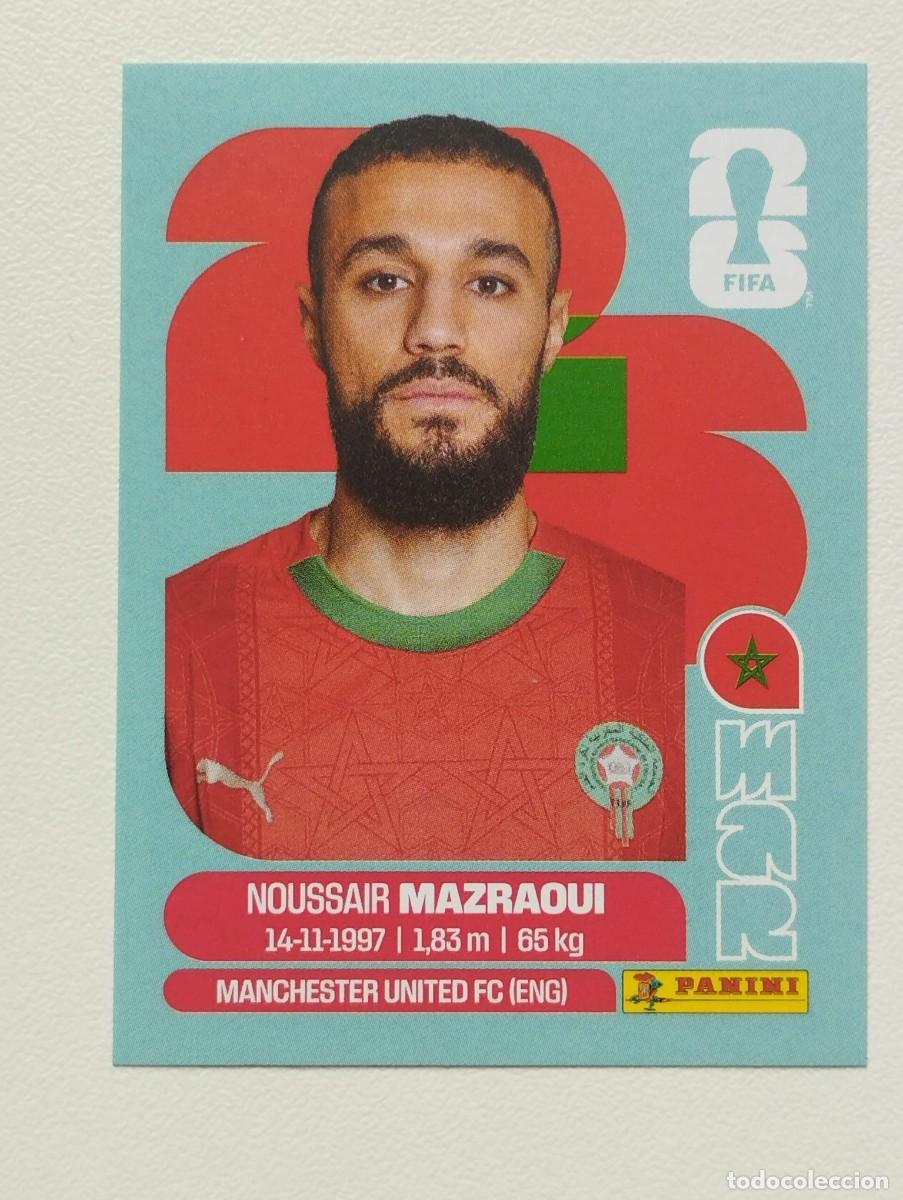 Football Stickers: CROMO STICKER WORLD CUP 2026 MUNDIAL 26 PANINI MARRUECOS MAR5 MAR 5 MAZRAOUI