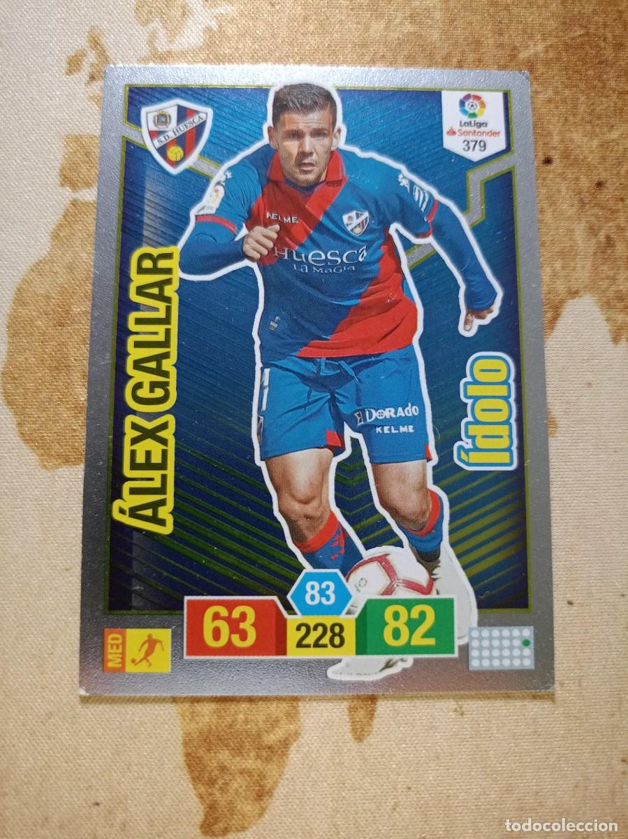 Cromos de F&uacute;tbol: # &Iacute;dolo 379 &Aacute;LEX GALLAR Adrenalyn 2018-19