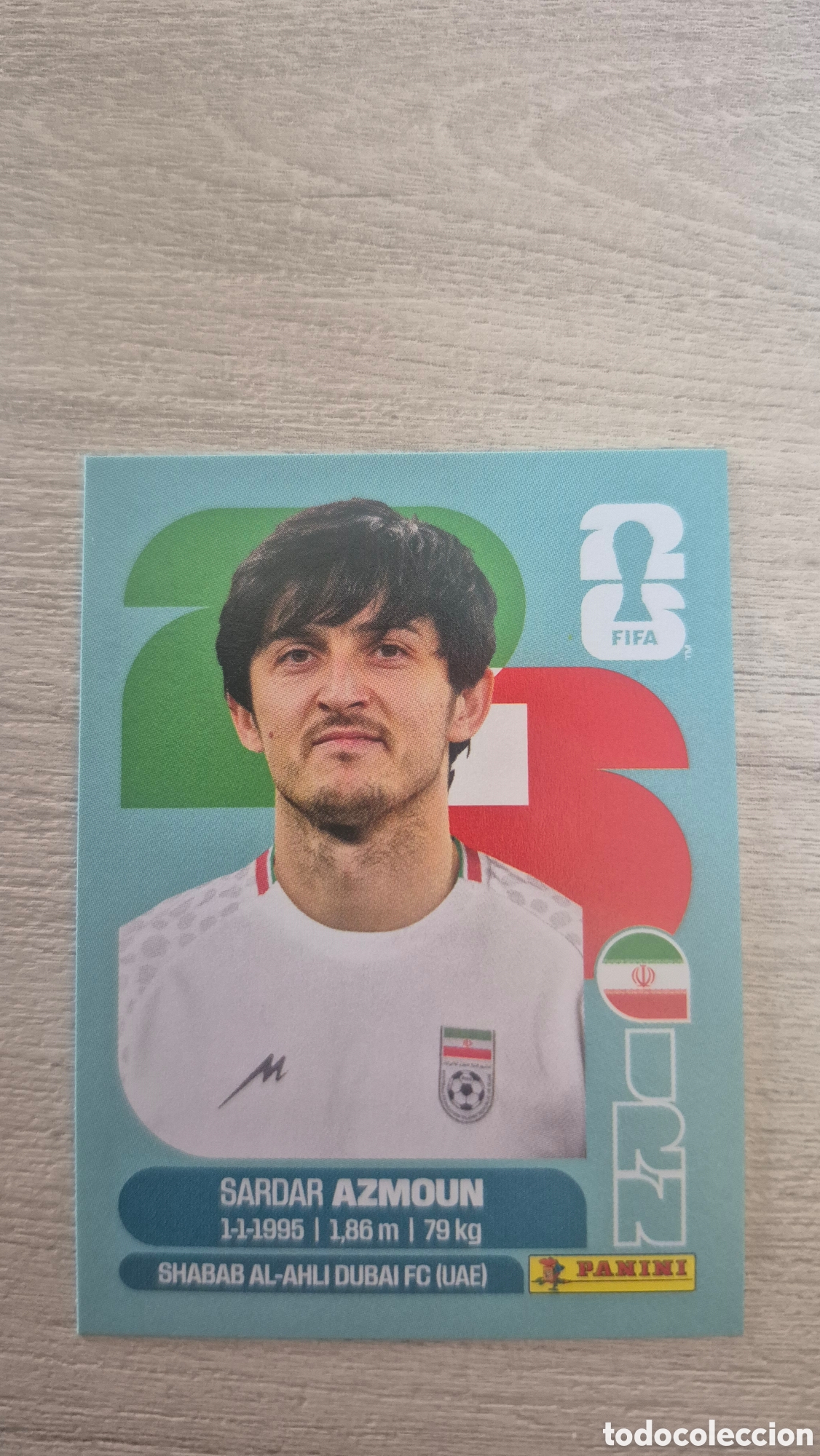 Cromos de F&uacute;tbol: IRN17 Azmoun FIFA World Cup 2026