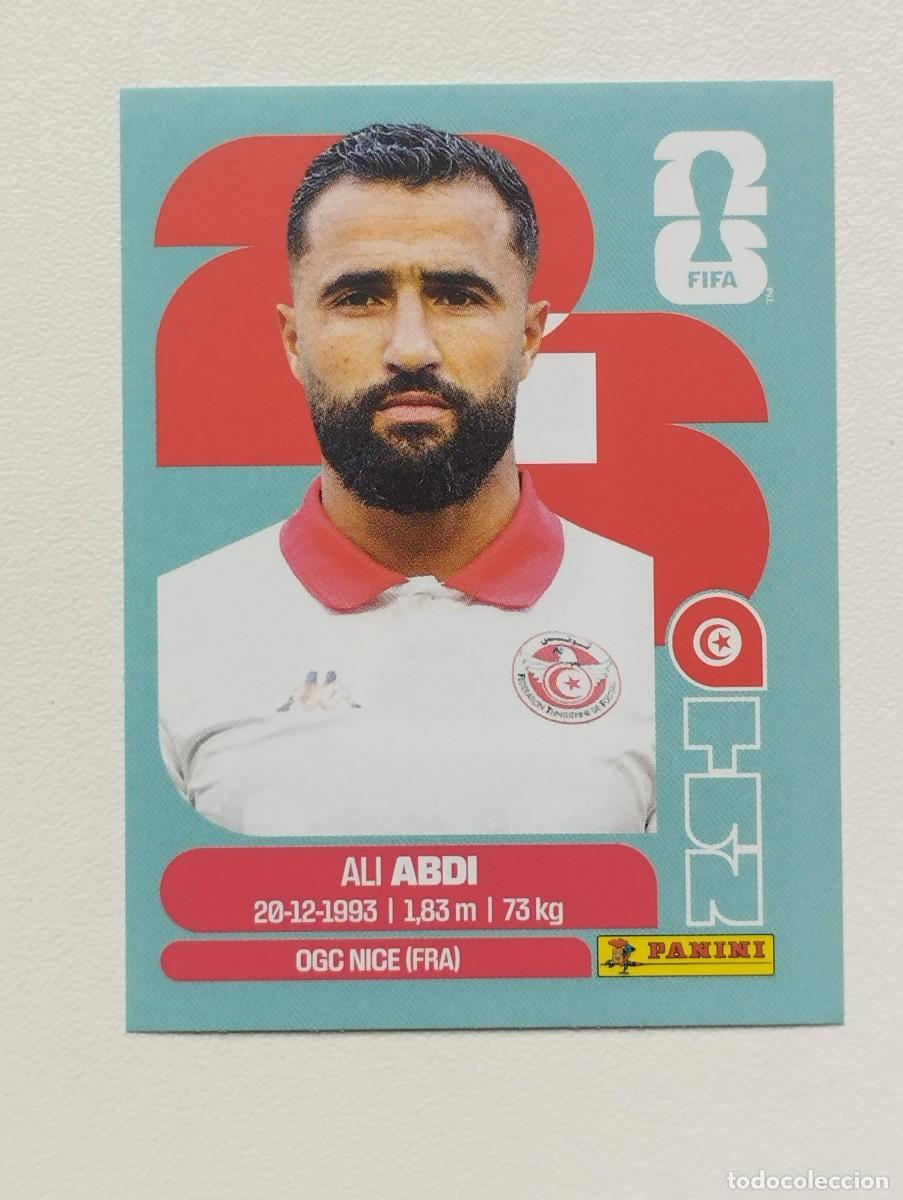 Cromos de F&uacute;tbol: CROMO STICKER WORLD CUP 2026 MUNDIAL 26 PANINI TUNEZ TUN7 TUN 7 ALI ABDI