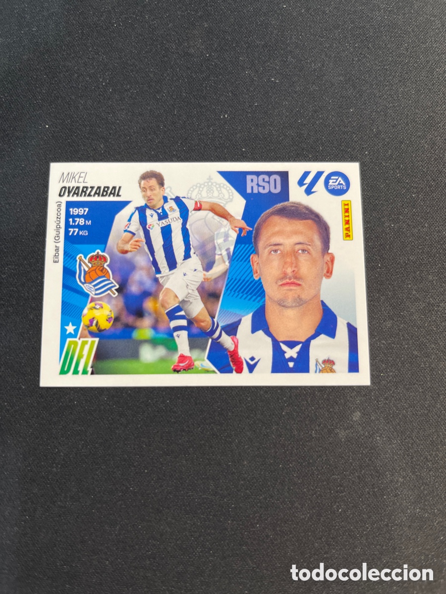 Cromos de F&uacute;tbol: Oyarzabal 18 Real Sociedad Liga Este 2025 2026 25 26