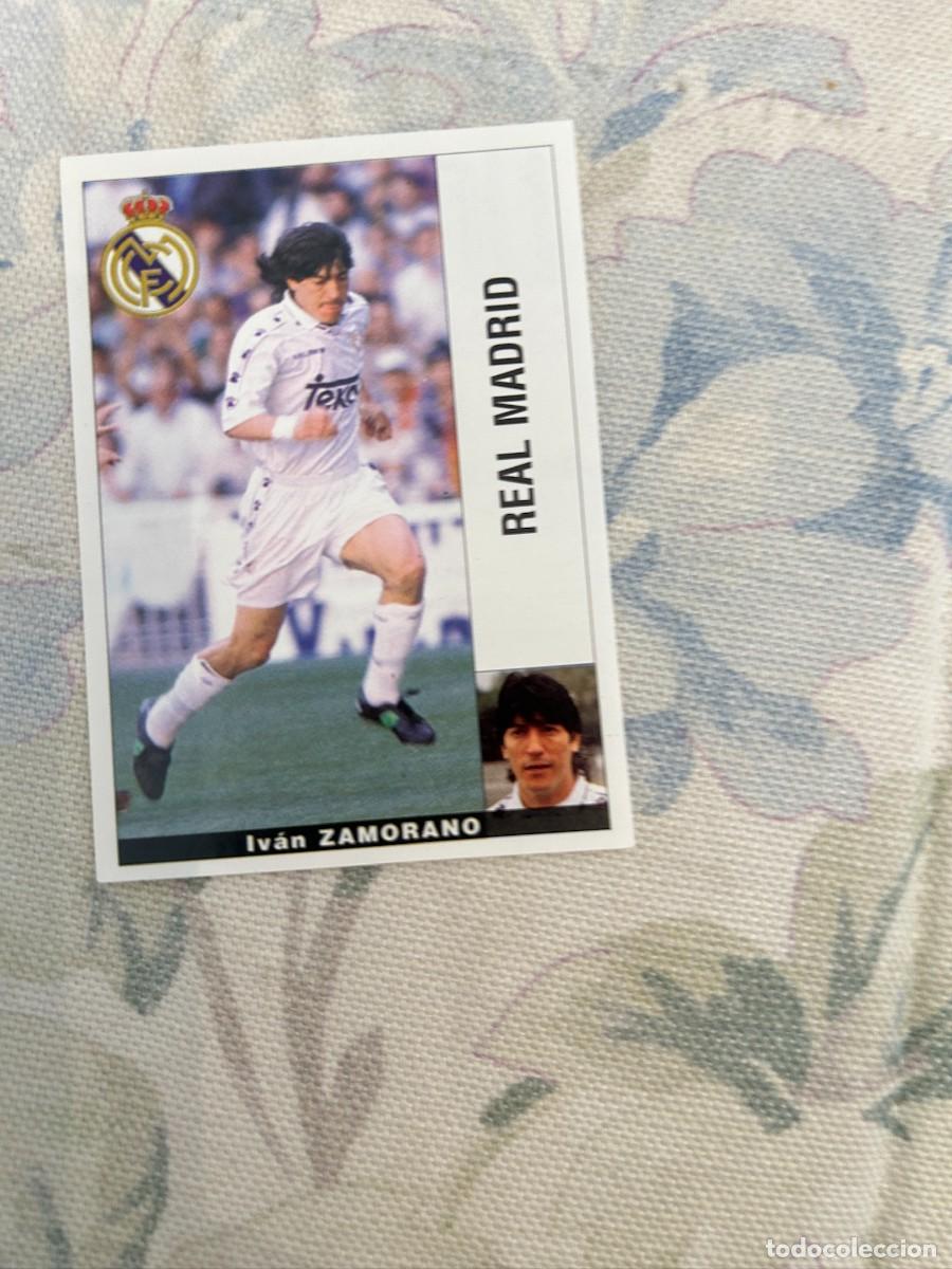 Cromos de F&uacute;tbol: ZAMORANO REAL MADRID LIGA 95 96 NUEVO