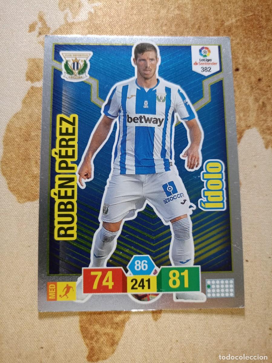 Cromos de F&uacute;tbol: # &Iacute;dolo 382 RUB&Eacute;N P&Eacute;REZ Adrenalyn 2018-19