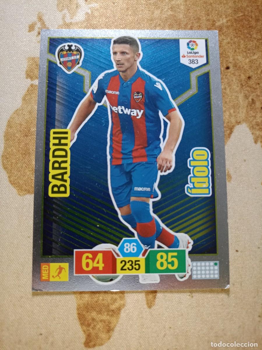 Cromos de F&uacute;tbol: # &Iacute;dolo 383 BARDHI Adrenalyn 2018-19