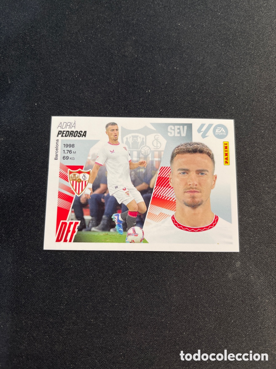Cromos de F&uacute;tbol: Pedrosa 10 Sevilla Liga Este 2025 2026 25 26
