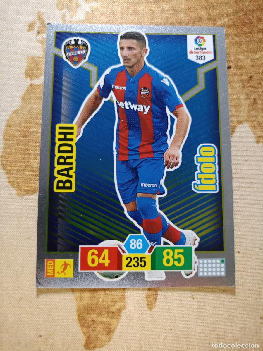 Cromos de F&uacute;tbol: # &Iacute;dolo 383 BARDHI Adrenalyn 2018-19