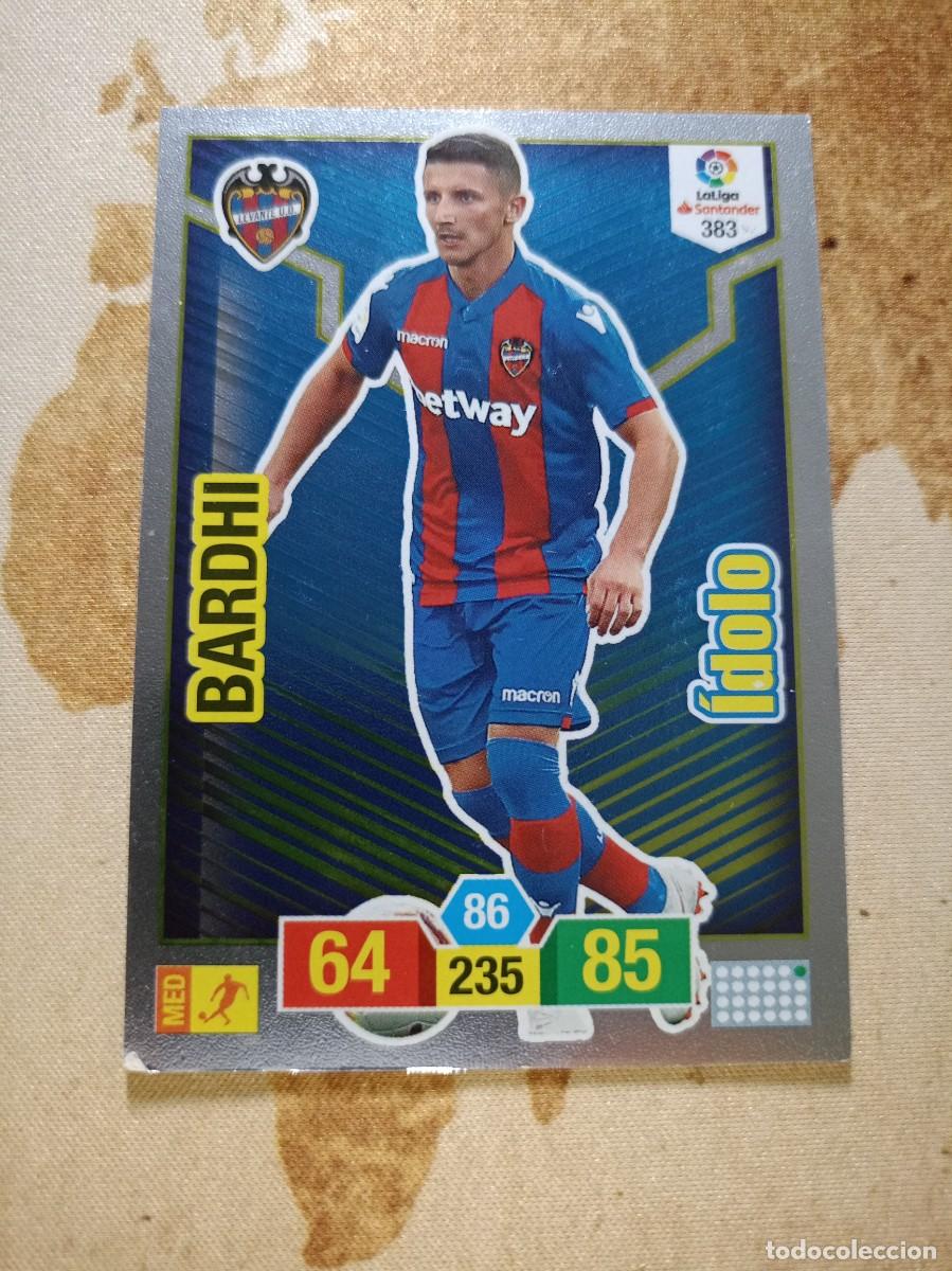 Cromos de F&uacute;tbol: # &Iacute;dolo 383 BARDHI Adrenalyn 2018-19