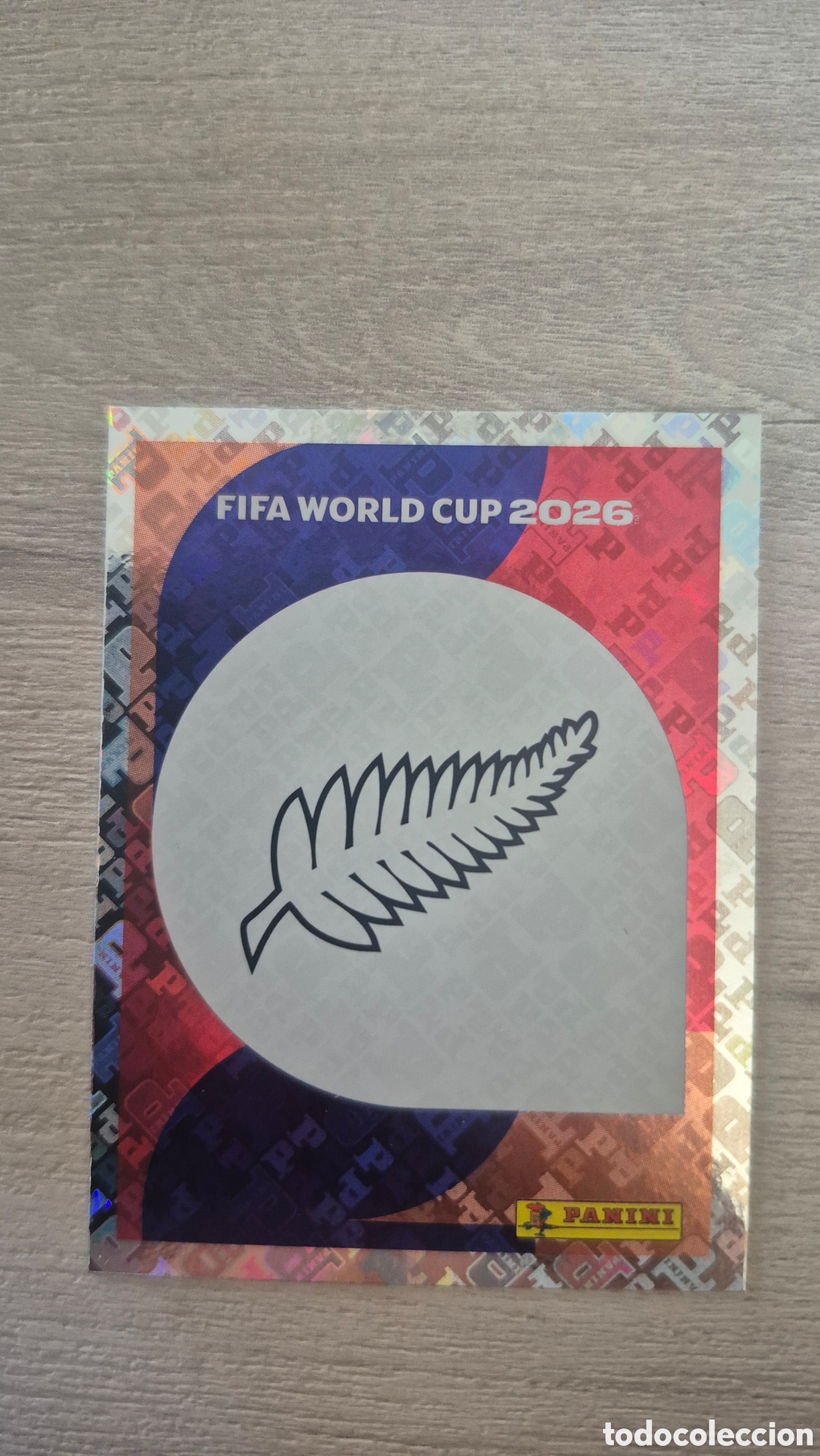 Cromos de F&uacute;tbol: NZL1 Escudo Nueva Zelanda FIFA World Cup 2026
