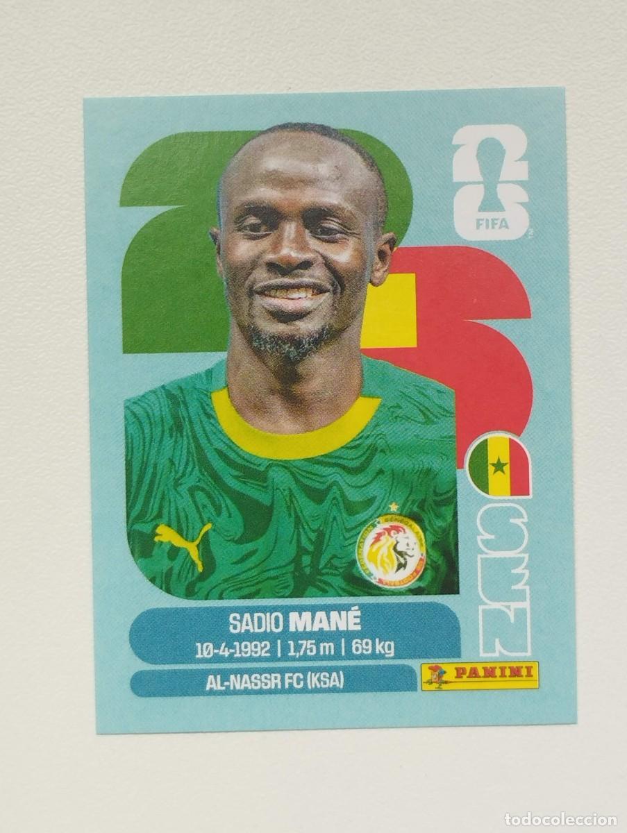 Cromos de F&uacute;tbol: CROMO STICKER WORLD CUP 2026 MUNDIAL 26 PANINI SENEGAL SEN15 SEN 15 SADIO MANE