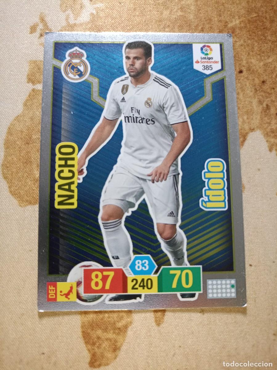 Cromos de F&uacute;tbol: # &Iacute;dolo 385 NACHO Adrenalyn 2018-19