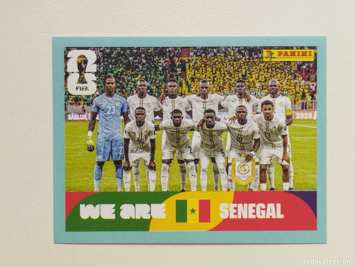 Figurine di Calcio: CROMO STICKER WORLD CUP 2026 MUNDIAL 26 PANINI SENEGAL SEN13 SEN 13 PLANTILLA ALINEACION