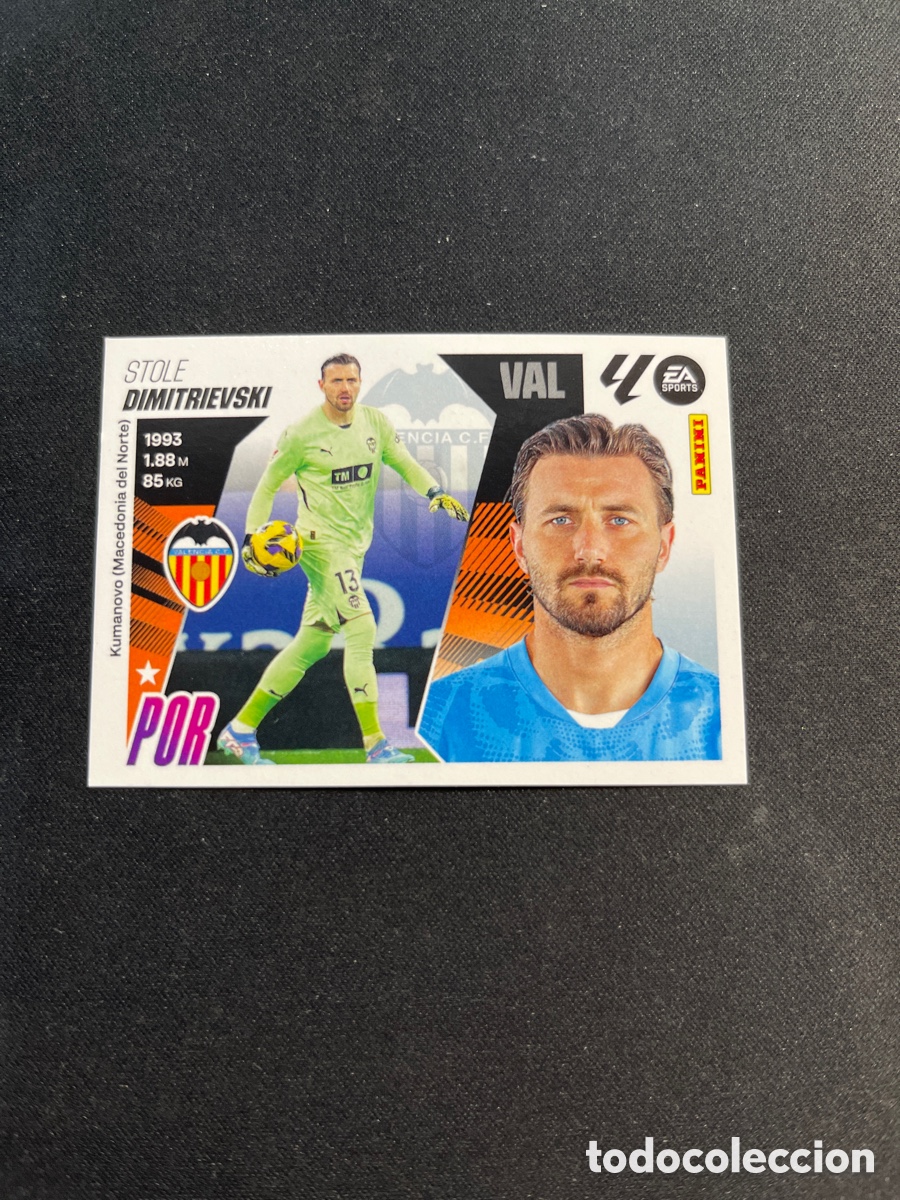 Figurine di Calcio: Dimitrievski 3 Valencia Liga Este 2025 2026 25 26