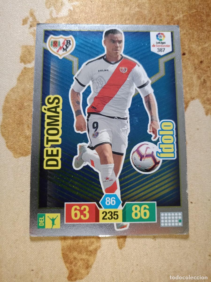 Cromos de F&uacute;tbol: # &Iacute;dolo 387 DE TOM&Aacute;S Adrenalyn 2018-19