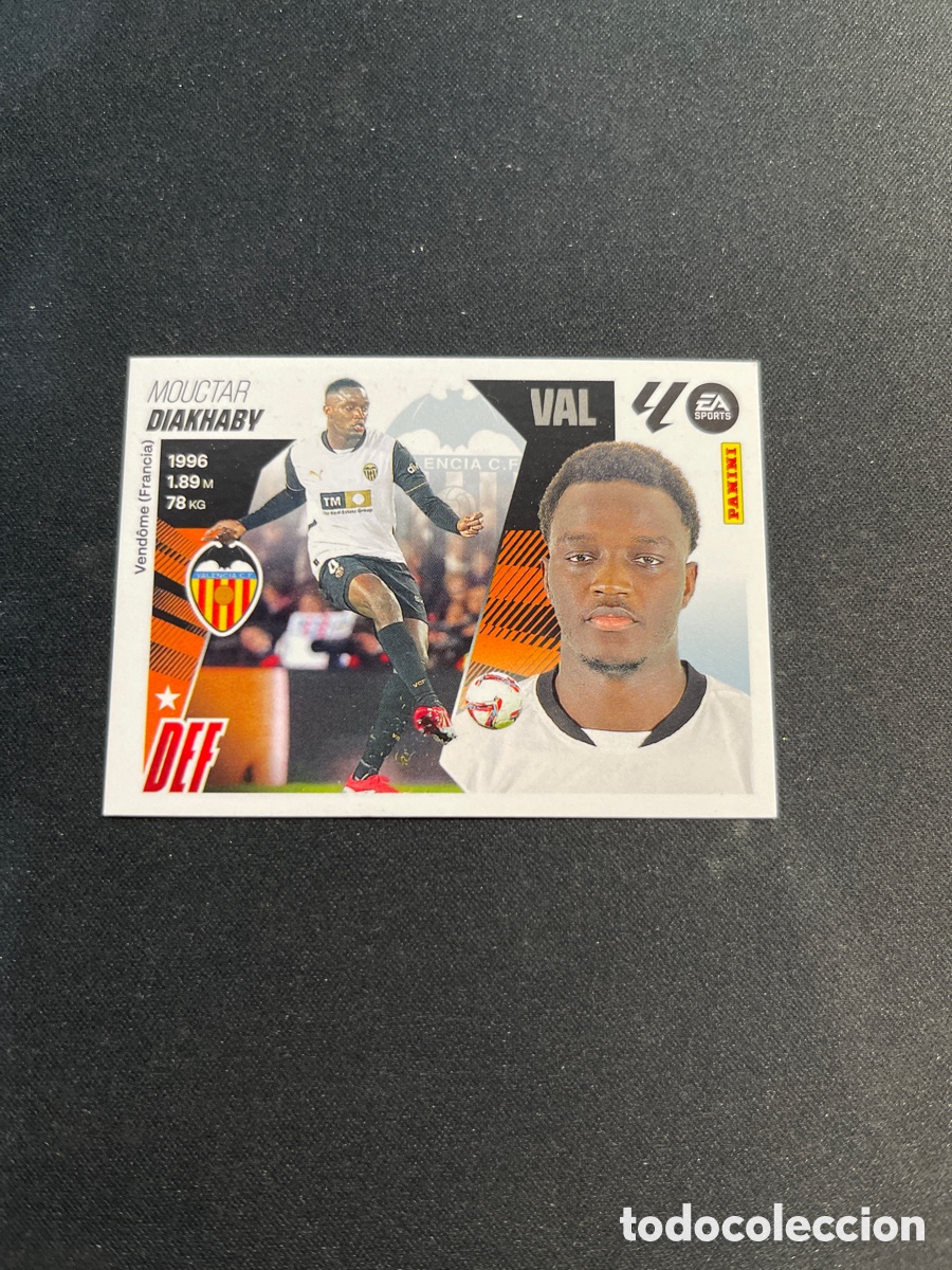Cromos de F&uacute;tbol: Diakhaby 7 Valencia Liga Este 2025 2026 25 26