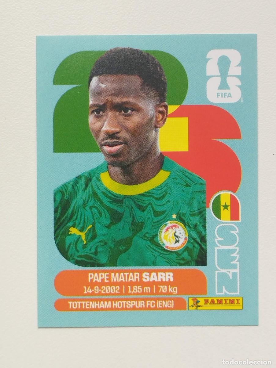 Cromos de F&uacute;tbol: CROMO STICKER WORLD CUP 2026 MUNDIAL 26 PANINI SENEGAL SEN10 SEN 10 PAPE MATAR SARR
