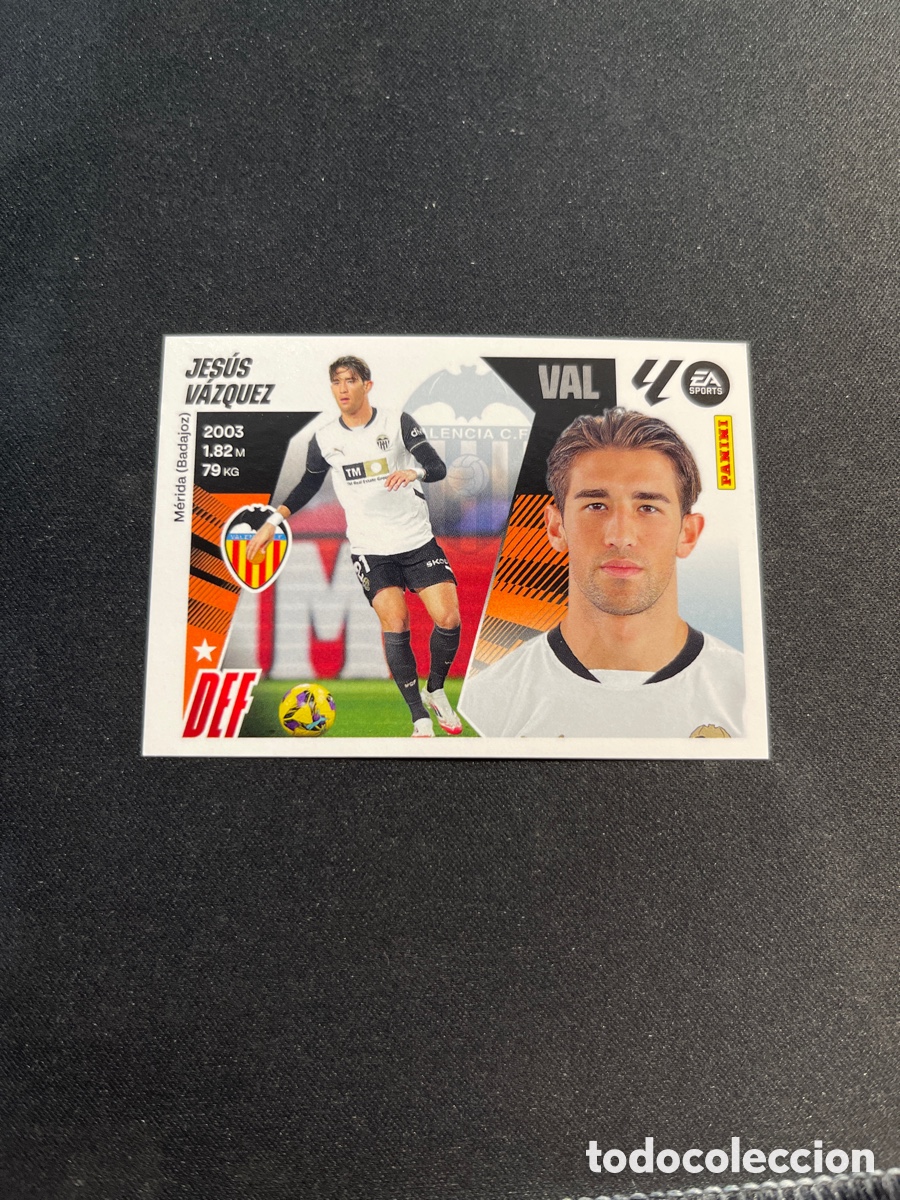 Cartes &agrave; collectionner de Football: Jesus Vazquez 9B Valencia Liga Este 2025 2026 25 26