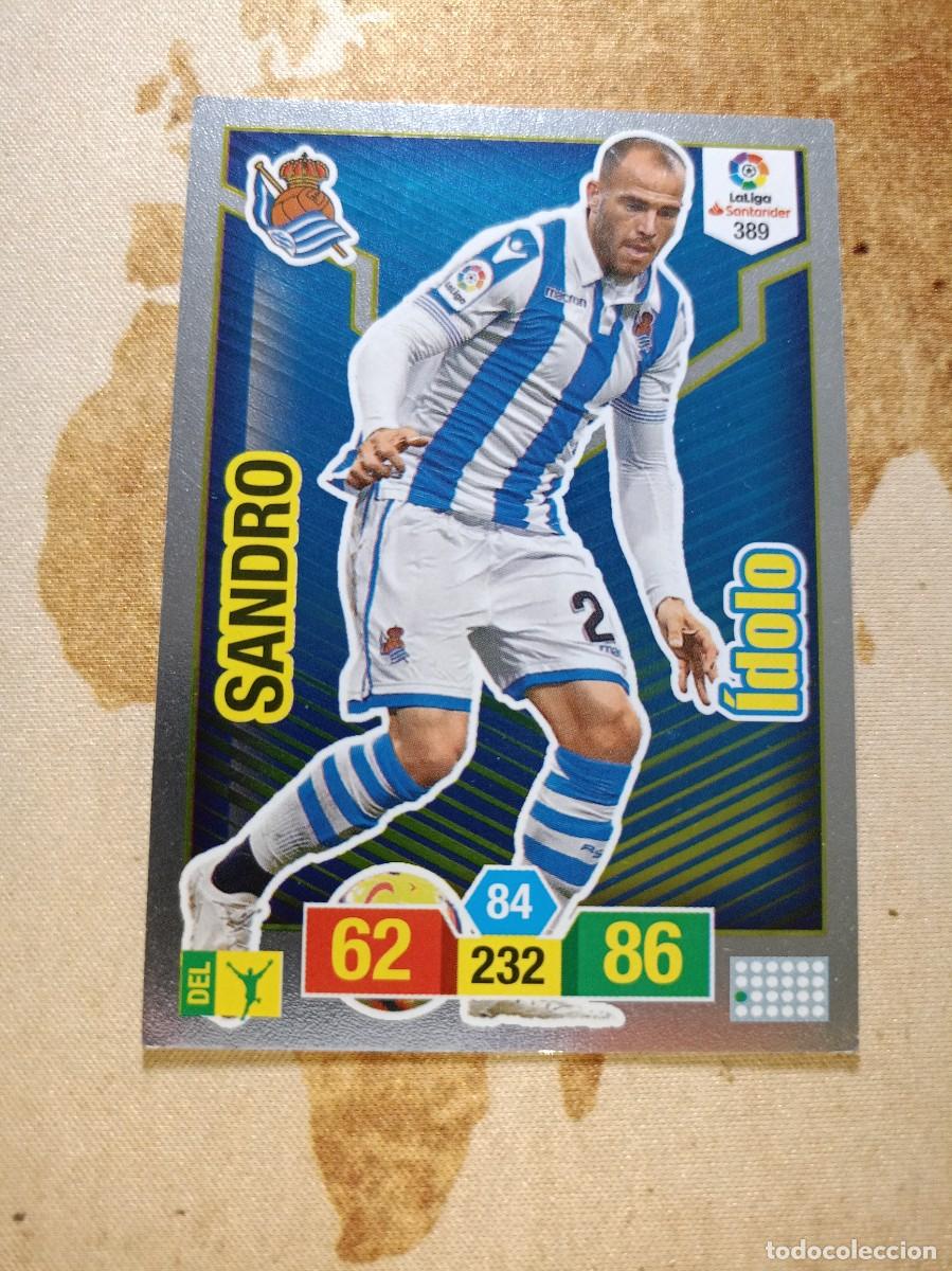 Cartes &agrave; collectionner de Football: # &Iacute;dolo 389 SANDRO Adrenalyn 2018-19