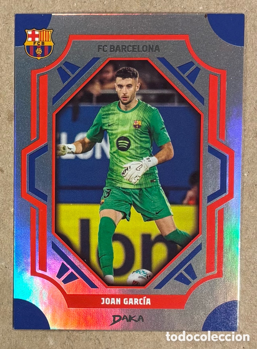 Cartes &agrave; collectionner de Football: JOAN GARC&Iacute;A. CARTA DAKA TOP AUDIENCE FC BARCELONA 2025/26. NUMERADA 028/299.