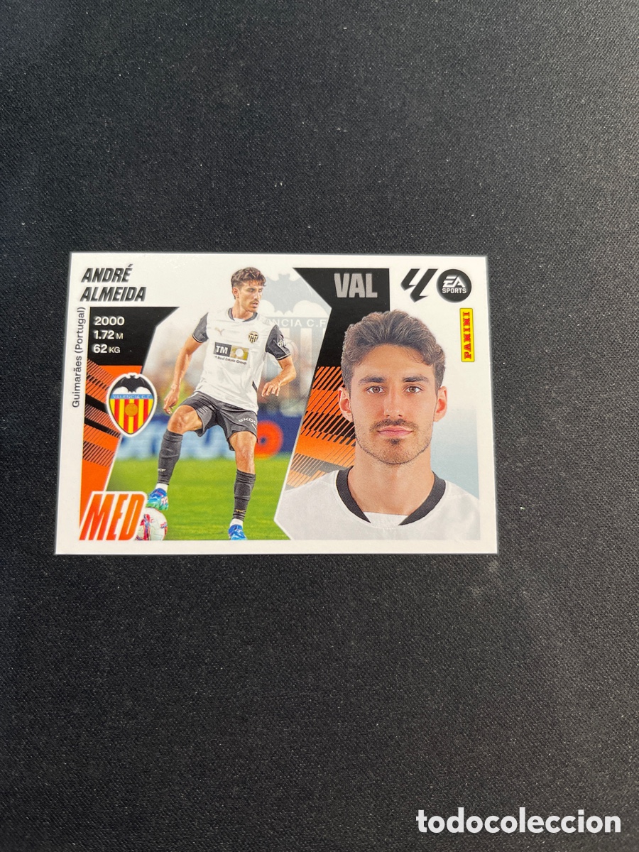 Cartes &agrave; collectionner de Football: Andre Almeida 14 Valencia Liga Este 2025 2026 25 26