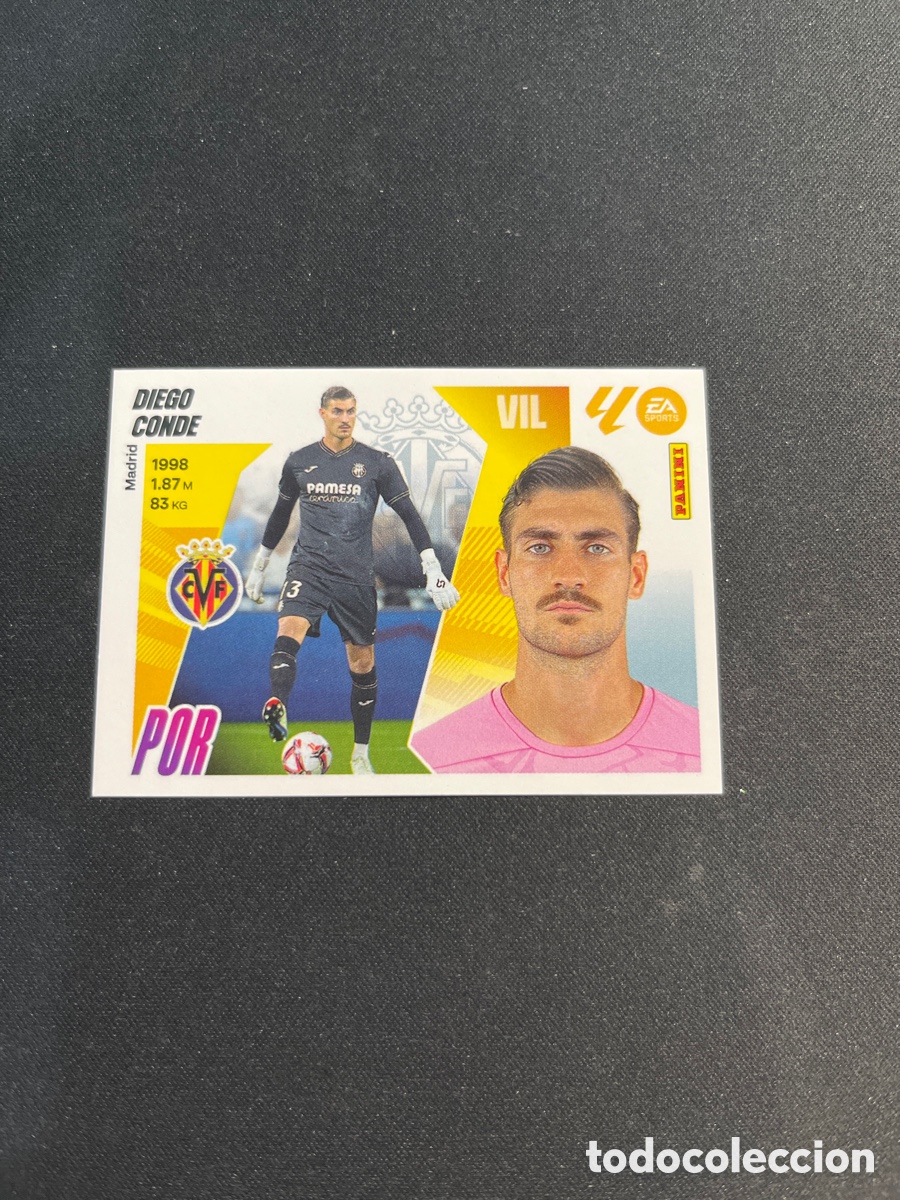 Football Stickers: Diego Conde 4 Villarreal Liga Este 2025 2026 25 26