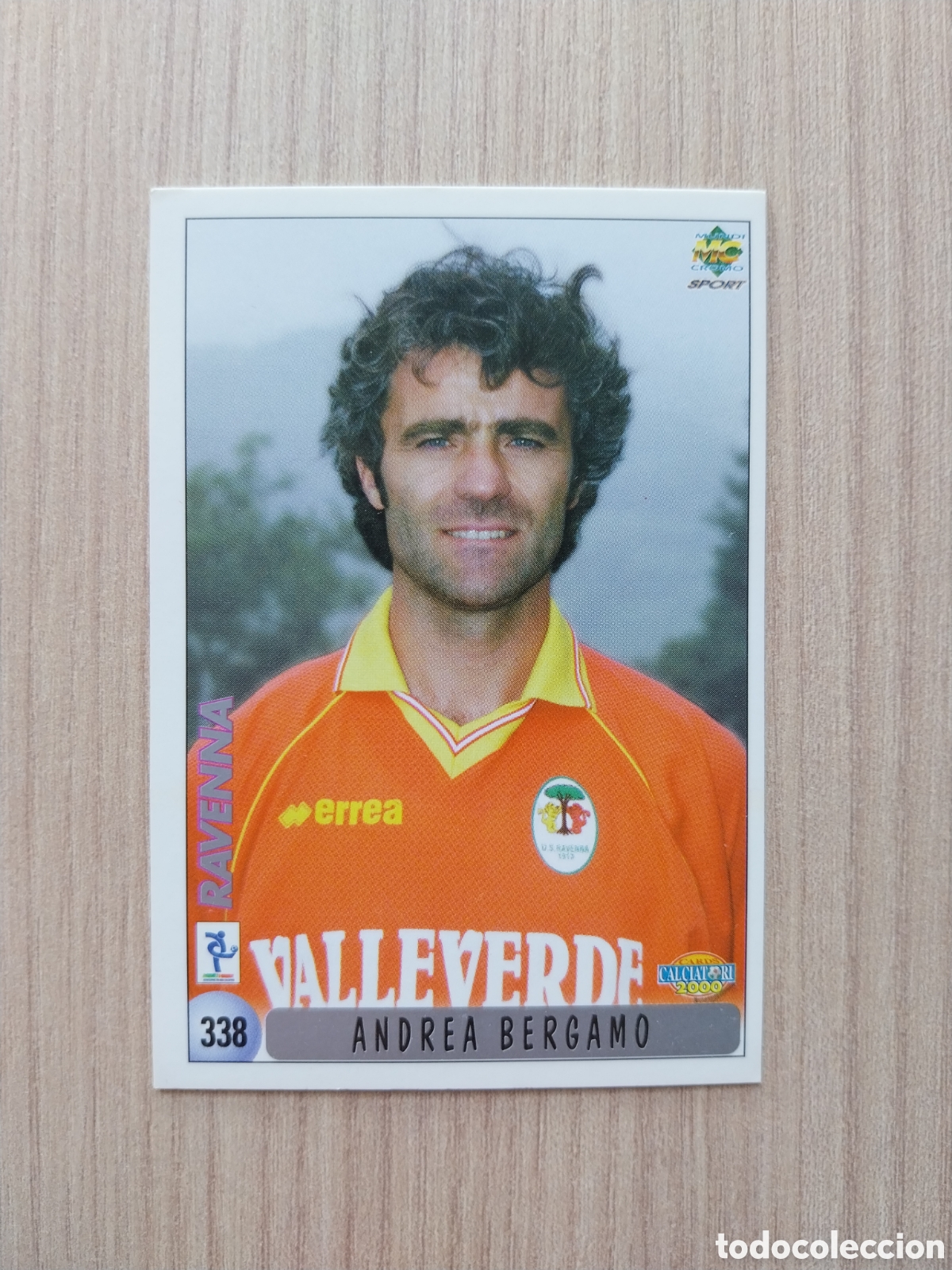 Football Stickers: ANDREA BERGAMO ROSARIO PERGOLIZZI N&deg; 338 CALCIATORI 1999 2000 99 00 RAVENNA MUNDICROMO ITALIA F&Uacute;TBOL