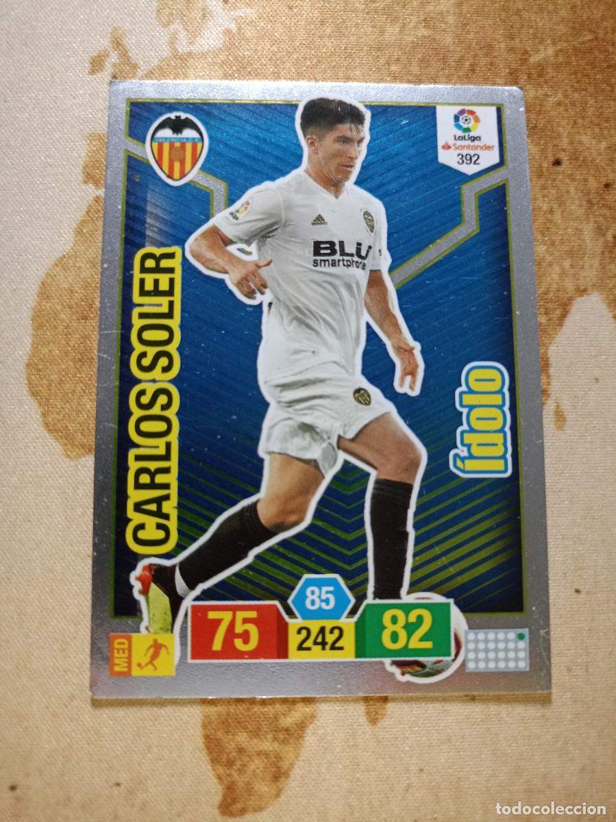 Cromos de f&uacute;tbol: # &Iacute;dolo 392 CARLOS SOLER Adrenalyn 2018-19
